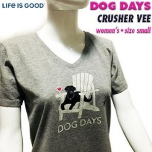 Life is Good
Dog Days Crusher Vneck